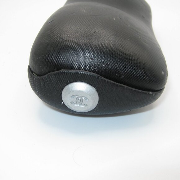 Rare Authentic Chanel 5009 Black Sunglasses w/quilted arms - Picture 7 of 9